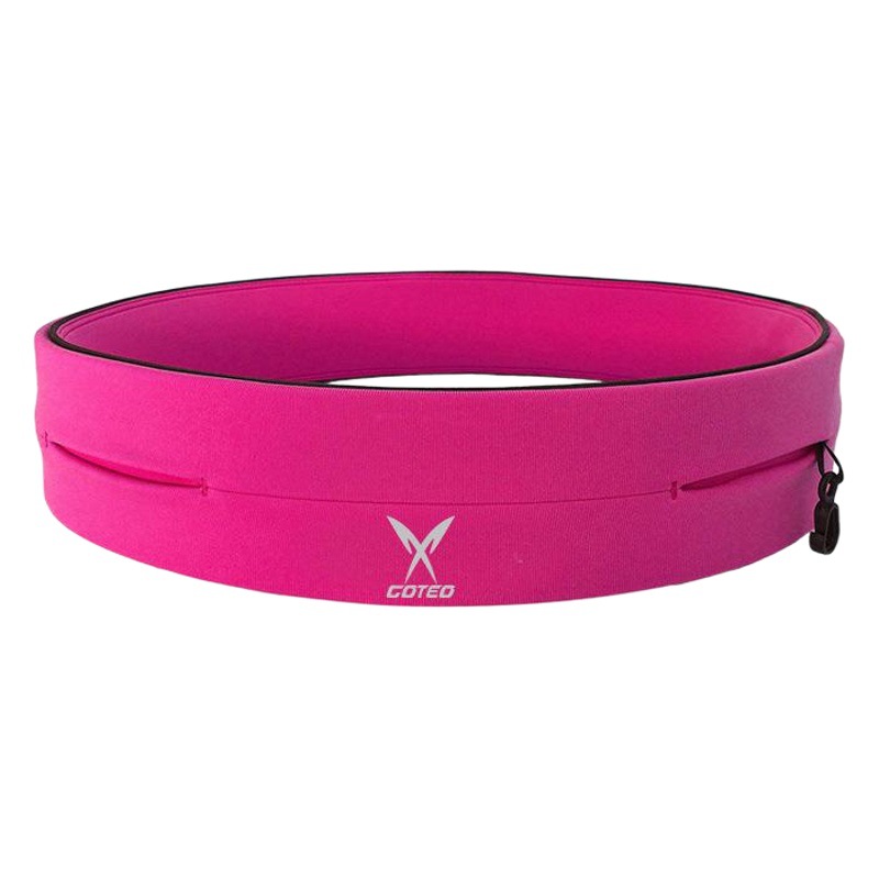 High Elastic Sports Waist Bag, Four-Port Running Belt, Marathon Outdoor Fitness Waist Bag, Anti-Theft Hip Bag, Yoga Belly Bag