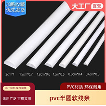 法式pvc半圆软线条自粘弧形收边条柜门装饰背景墙边框条仿石膏线