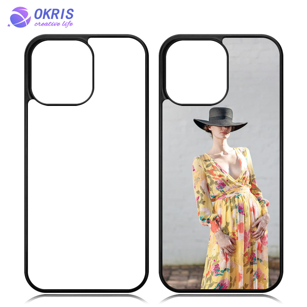 Transferencia térmica 2Dpc material de caso de teléfono celular en blanco para diseño de caso duro de la serie de iPhone 16 de Apple