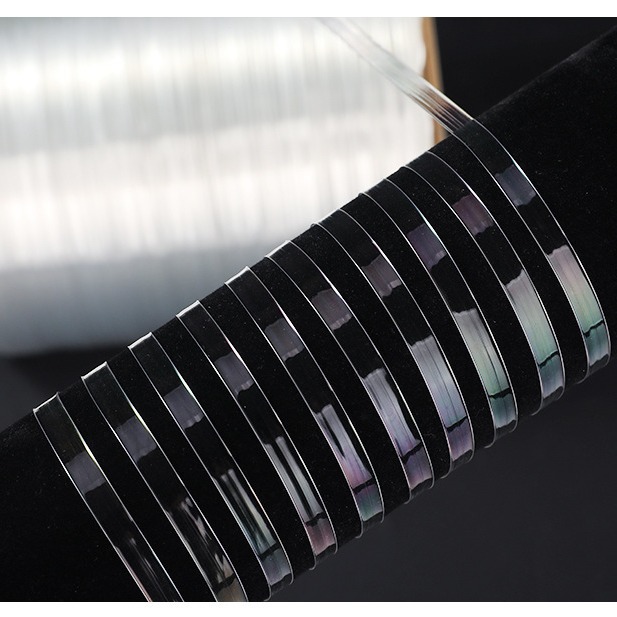 供应透明松紧带8030弹力TPU透明松紧带 弹力带膊头带隐形松紧带