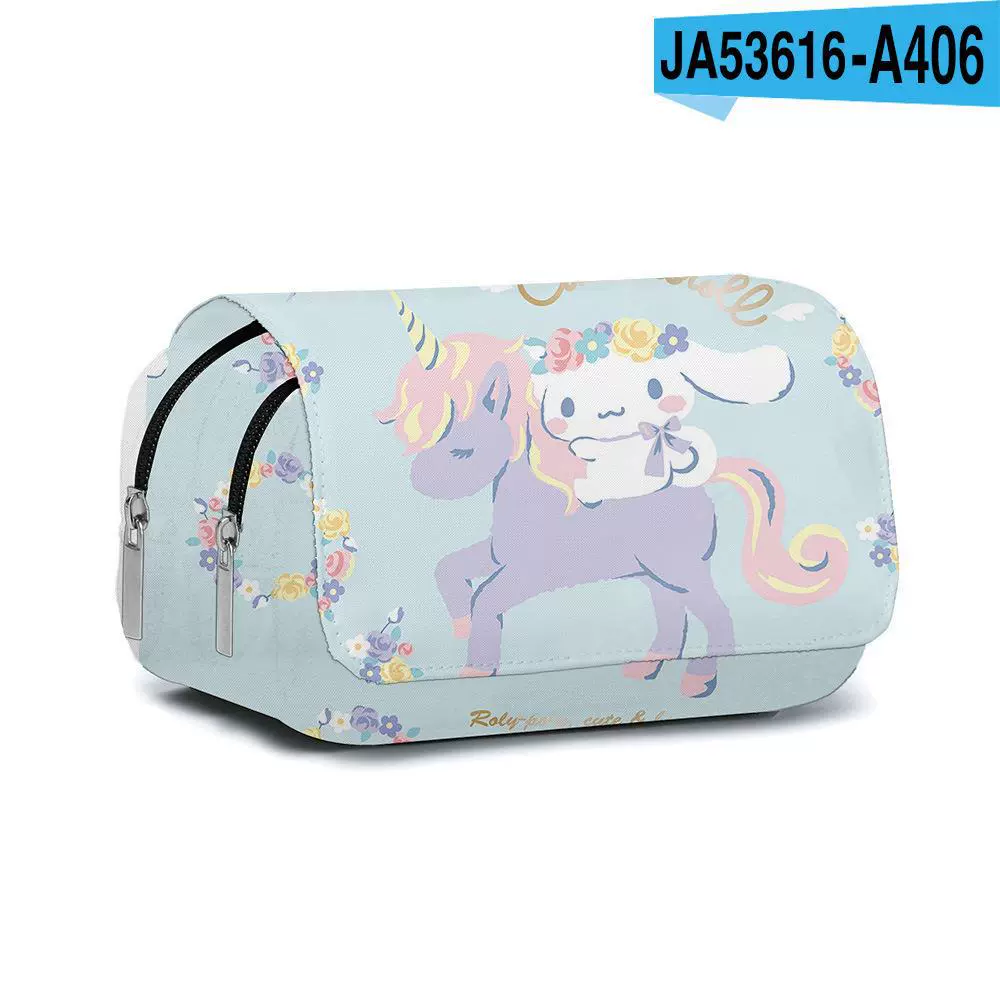 Sanrio, двойной слой футляр для карандашей, 3D, Cinnamoroll