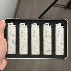 草蜢打火机DIY个性创意3D立体浮雕指甲美甲贴纸可爱CCD小雏菊贴纸