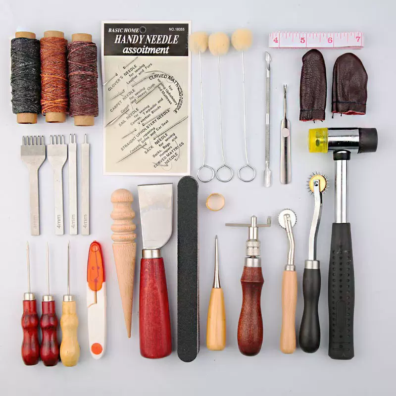 皮革工具 手工皮具制作工具 皮革diy工具套装 手工皮具皮包工具