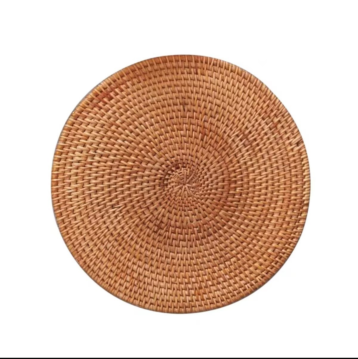 Cojín de taza de té tejido de caña artesanal, almohadilla de té tejida de hierba, almohadilla de taza de té, almohadilla de plato china, almohadilla de aislamiento térmico japonesa