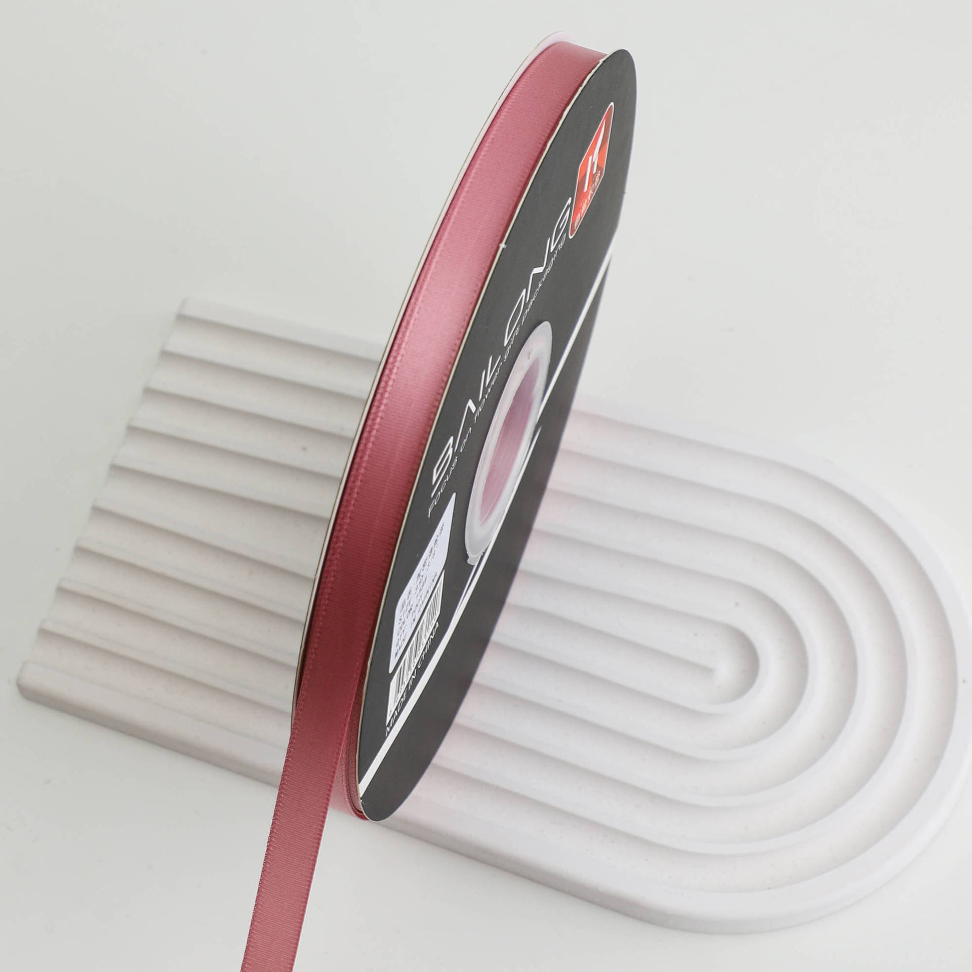 100 yardas de cinta de poliéster de doble cara Macarons, decoración de ramo, regalo, embalaje de flores, cinta de color sólido al por mayor