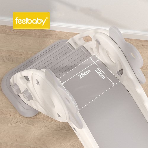 Feelbaby Children's Slide Indoor Home Use Baby Small Multifunction Baby Folding Slide