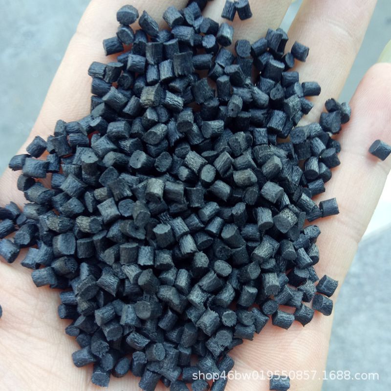 PA66黑色阻燃加纤GF30% 注塑级高强度玻纤阻燃V0尼龙改性料抽粒料