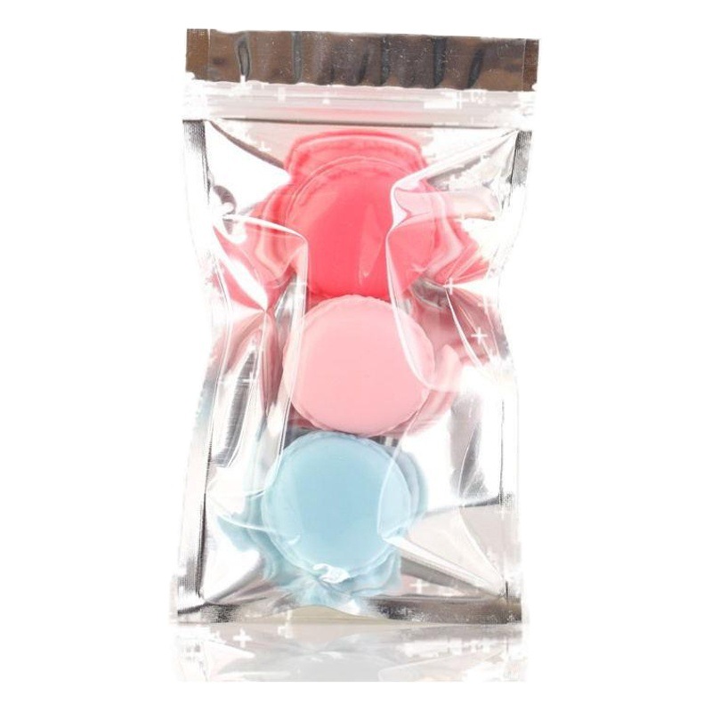 Chapado en aluminio Yin y Yang bolsa de hueso autosellable bolsa de embalaje de película de aluminio bolsa de hueso translúcido Chapado en aluminio bolsa de accesorios de artes de pesca