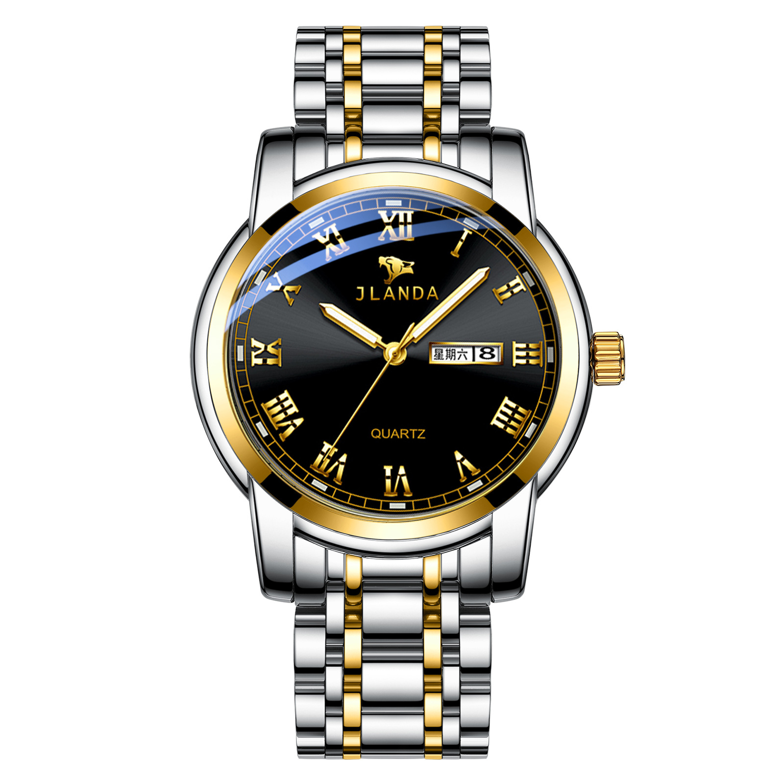 J6601G-G 금색 검정색 표면