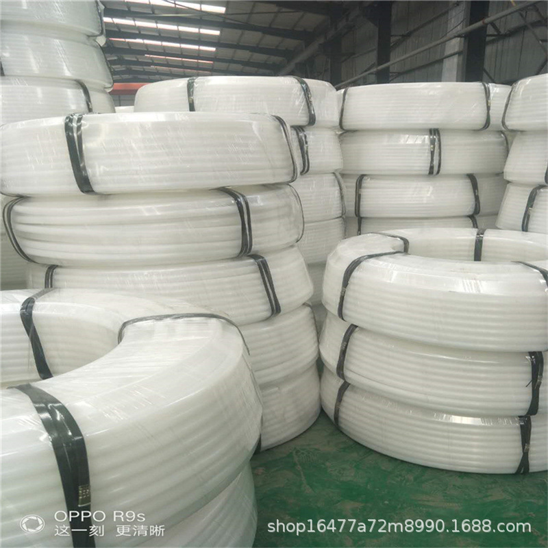 白色pe水管 预应力内衬管45-60-70-80 聚乙烯波纹衬管pe盘管