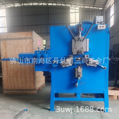 源头厂家生产纤维柔性钢丝回形打包扣机纯机械传动速度快|ru