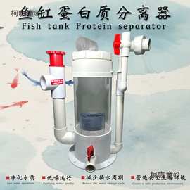 鱼缸蛋白质分离器生鲜商超海鲜池鱼缸小型蛋分过滤海水净化麦太保