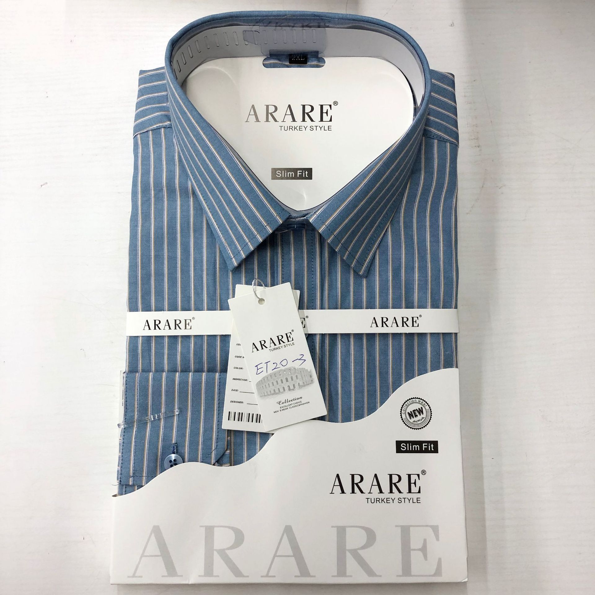 Men's Clothing Striped Long Sleeve Cotton Shirt Business Casual Summer Basic Elegant Style Fit Single Breasted_viptrois.com