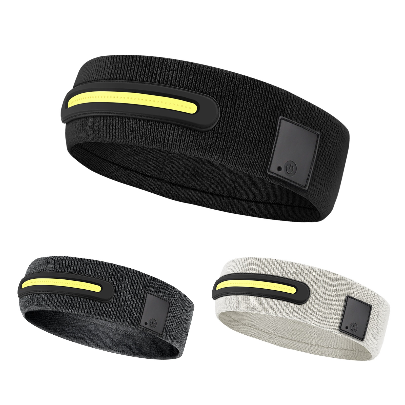 New model long-lasting headlamp with LED light, outdoor rechargeable, specialized for strong illumination, long-lasting brightness, and sweat absorption