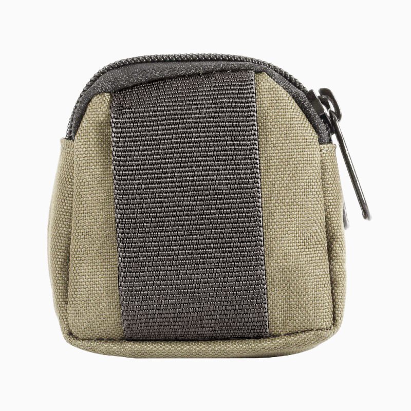 Mini bolso de cintura impermeable deportivo de nailon a la moda, ventilador militar táctico de camuflaje para acampar al aire libre con bolsa colgante todoterreno