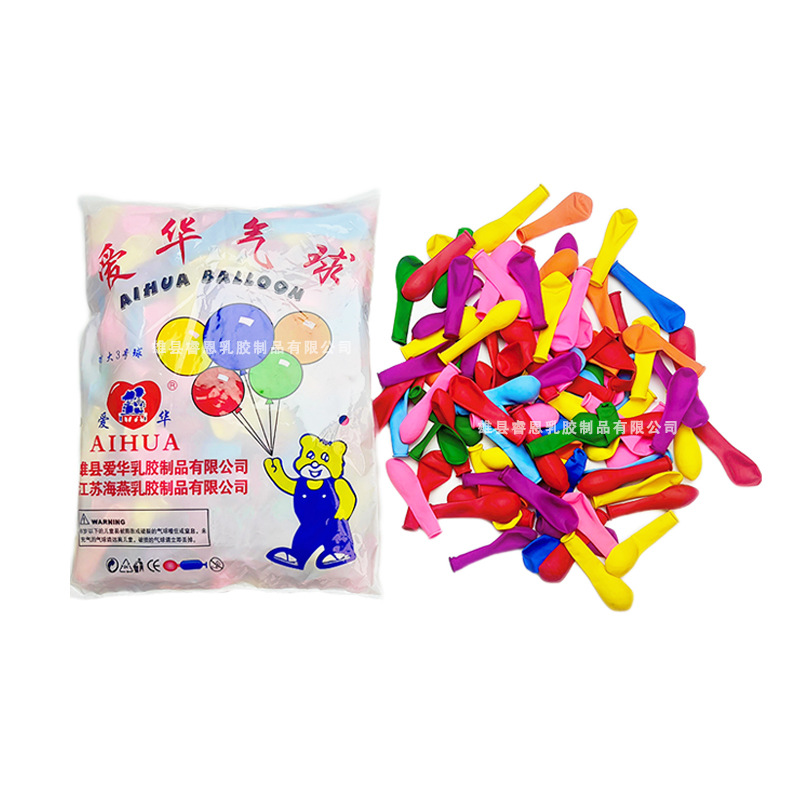 Big 3 No. 3 Aihua Balloon 500 Happy Little Balloon Fabricante Venta al por mayor Bote de agua Bote de tiro de dardos