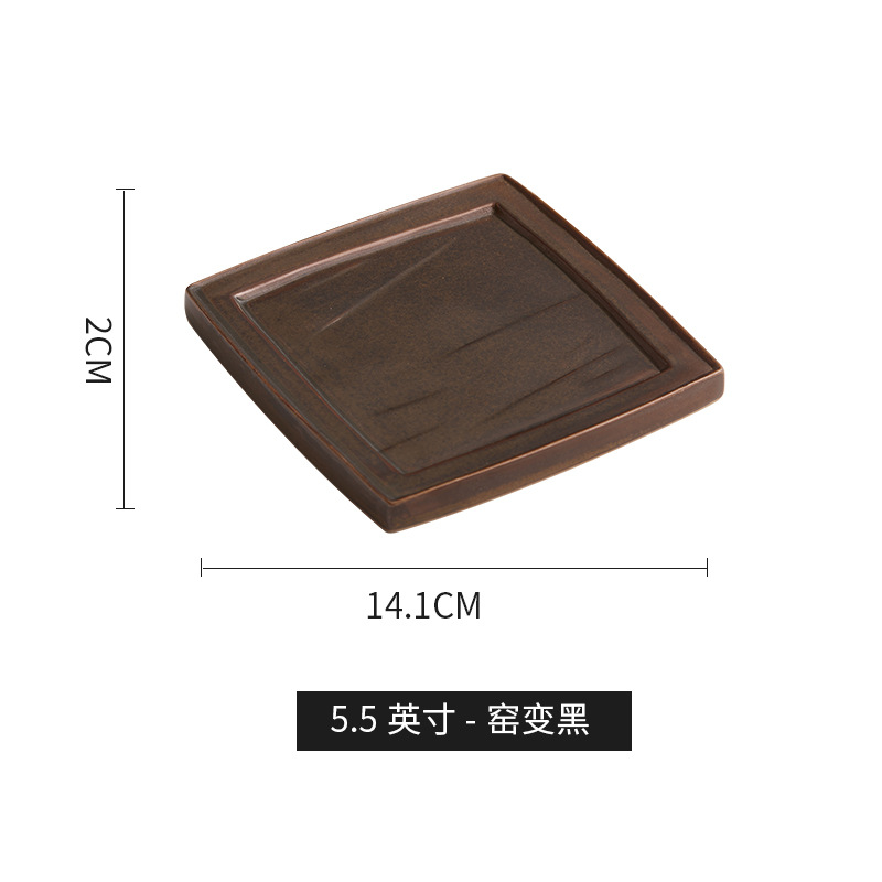 Plato de carne de cerámica europea plato de bocadillos de estilo occidental platos de platos de sushi platos de postres platos de fruta de restaurante