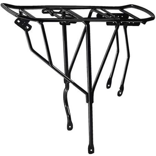 Bicycle rear rack thickened fully solid rack tail rack can carry people rear seat rack luggage rack universal for mountain bikes