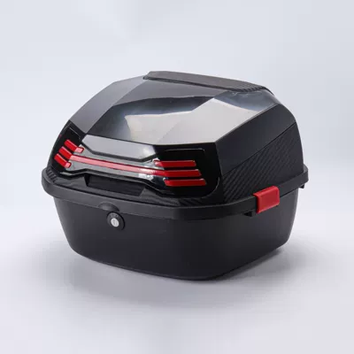 Electric Vehicle Trunk, Motorcycle Electric car tail box - black-large