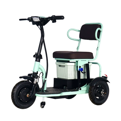 Qatlanan elektrik velosipedlər scooter four-wheel electric disabled