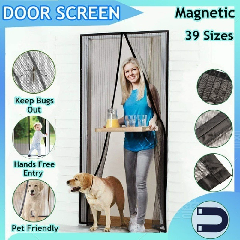 Противособачья полоска противомоскитная занавеска Mosquito Door Curtain Net Netting