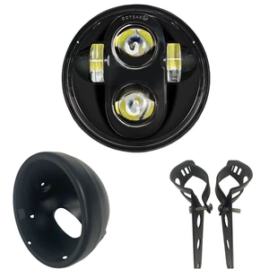 Suitable for 5.75inch Harley x48, Dyna 883R7501200, Benda 250 motorcycle modified LED front headlights