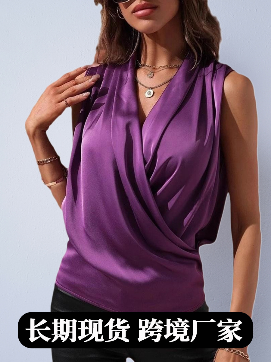 autumn sexy shirt sleevless