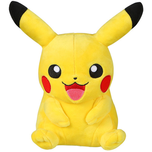 Official Pokemon Pikachu Plush Toy, Jigglypuff Wall Decor, Crobat Figure Ornament, Totodile Doll Hook, Grabber Doll