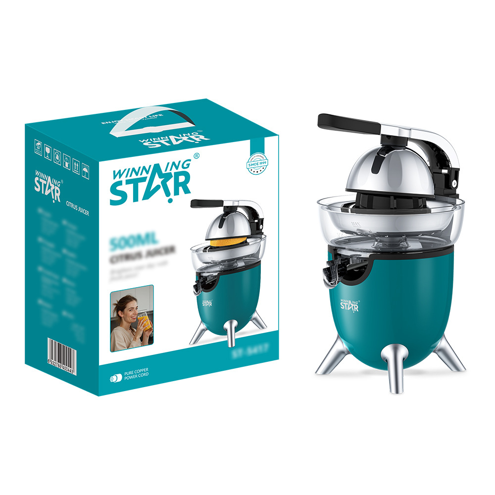 WinningStar Cross-border hogar 220V eléctrico naranja limón prensa naranja máquina Citrus Juicer