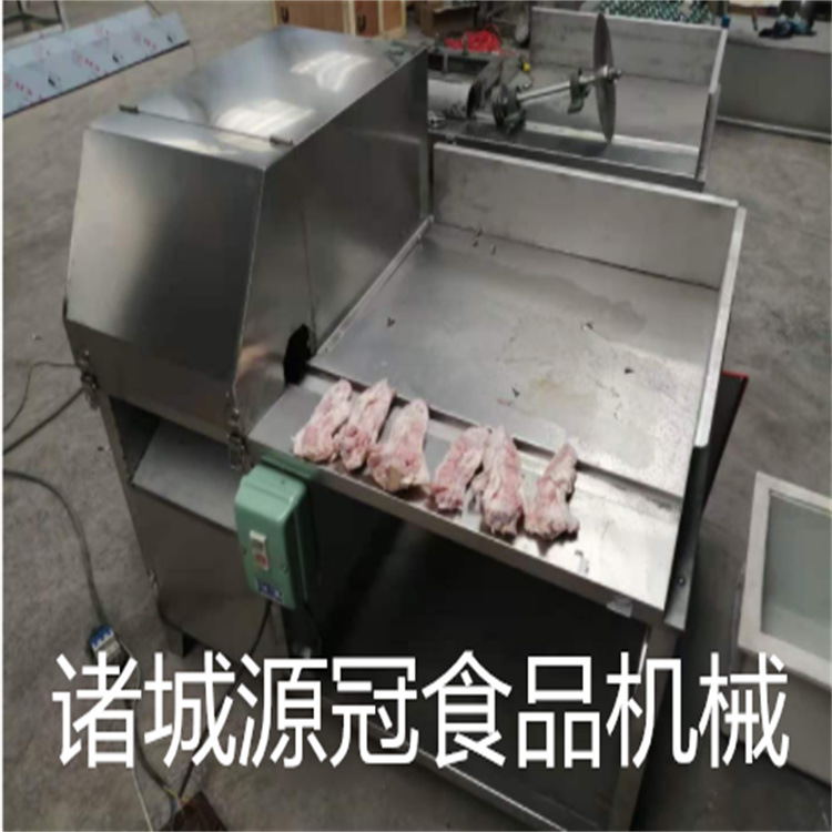 猪脚劈半机 猪蹄加工成套设备 猪爪解冻清洗燎毛一条龙流水线