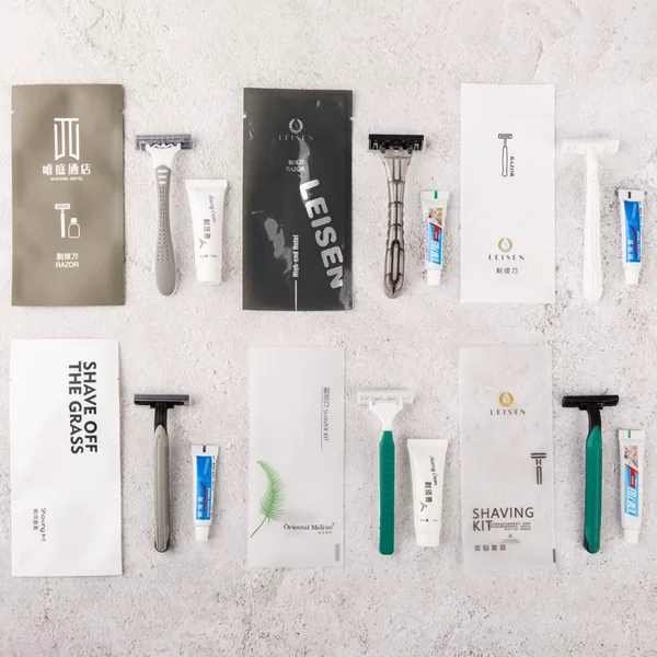 Star Hotel Disposable Razor Shaving Cream Set Home Hospitality Razor Bathhouse Razor