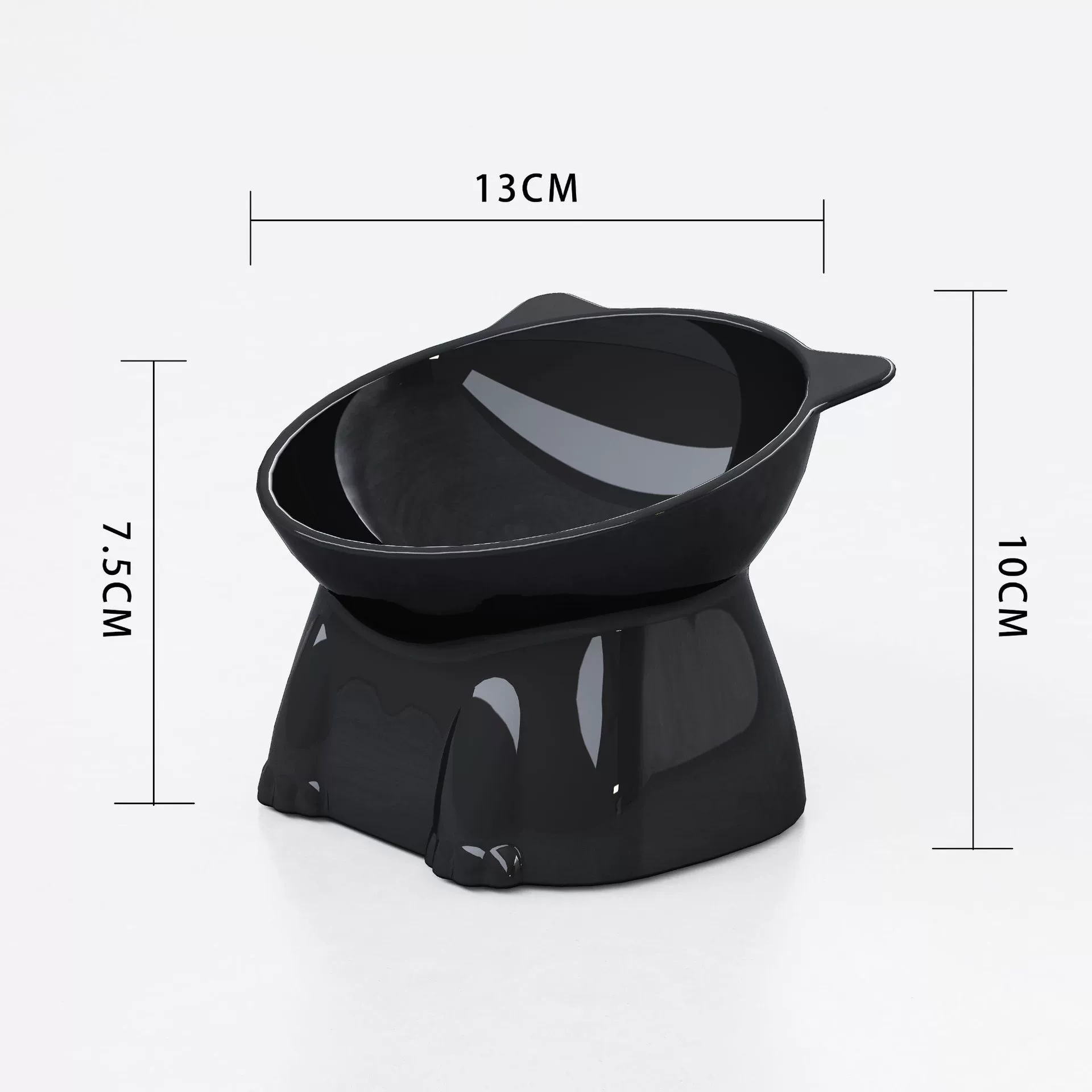 Новая высокая нога наклона воды и еды