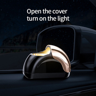 Windproof Car Ashtray Car Interior Metal Liner Door Ashtray