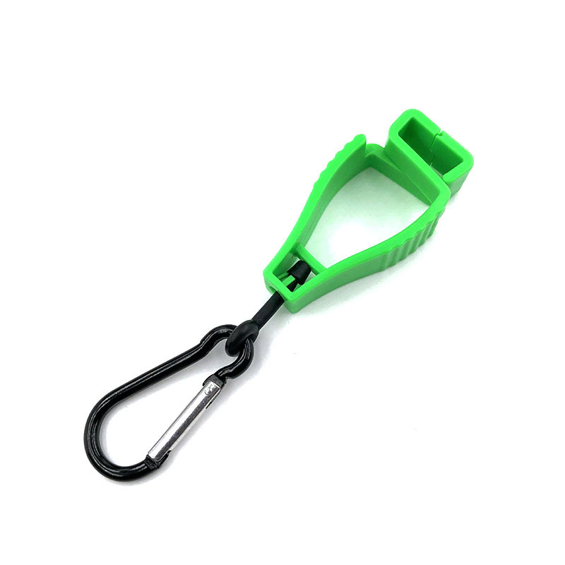 Guantes de plástico clip hebilla colgante suministros de protección laboral guantes de protección laboral clip guante clip guantes anti-perdido clip