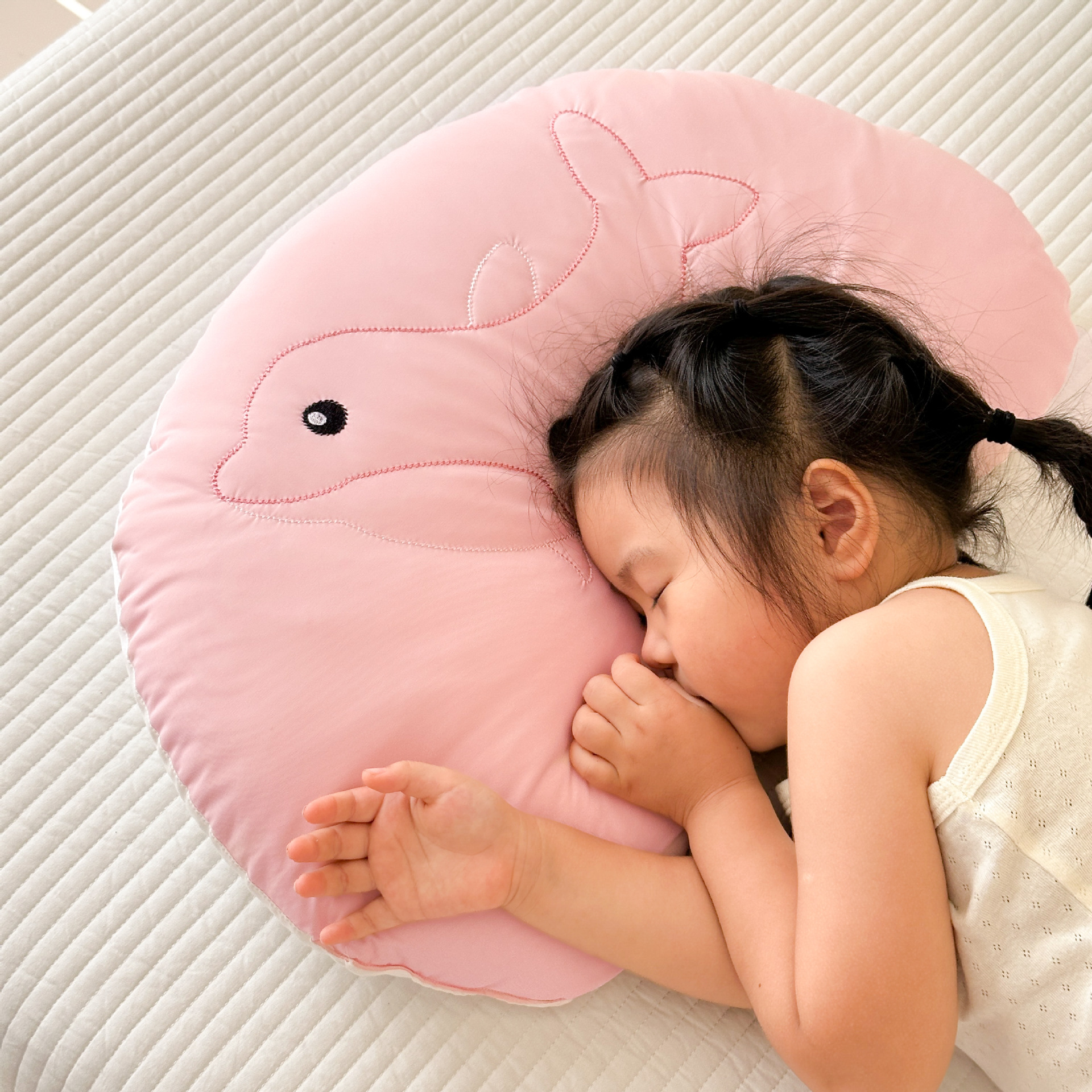 Class a Ice-Skin Non-Fluorescent Little Dolphin Class U Cartoon Pillow Core New Double-Sided Cooling Nylon+Tencel Fabric