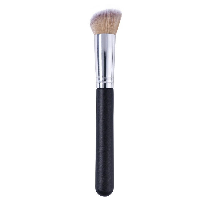 Concealer brush small foundation brush, angled/head options, soft synthetic fibers, 12.6 cm
