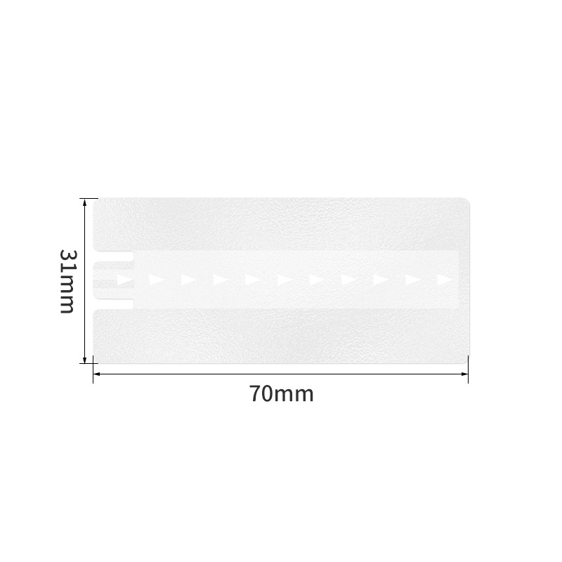흰색 70*31mm, 5천 장부터 주문 가능, 장당 단가