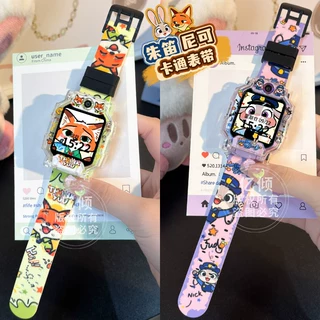 卡通Luck动物】适用小天才电话手表表带Z11/Z10/Z9/Z7保护壳腕带