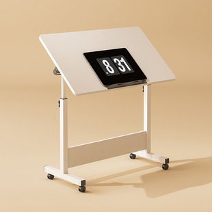 Foldable Computer Table Simple Painting Table Movable Adjustable Bedside Table Mobile Desk Side Table Small Coffee Table