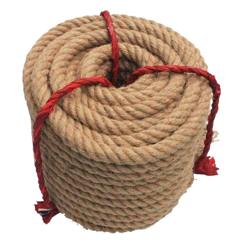 Производители пеньковой веревки оптом джутовая веревка канат для перетягивания каната Ретро толстая и тонкая пеньковая веревка для привязки бирки