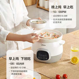 美.的（Midea）电炖盅 电炖锅 养生炖盅 多功能煮粥煲汤锅智能预