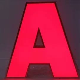 广告牌;展示柜;LED发光字