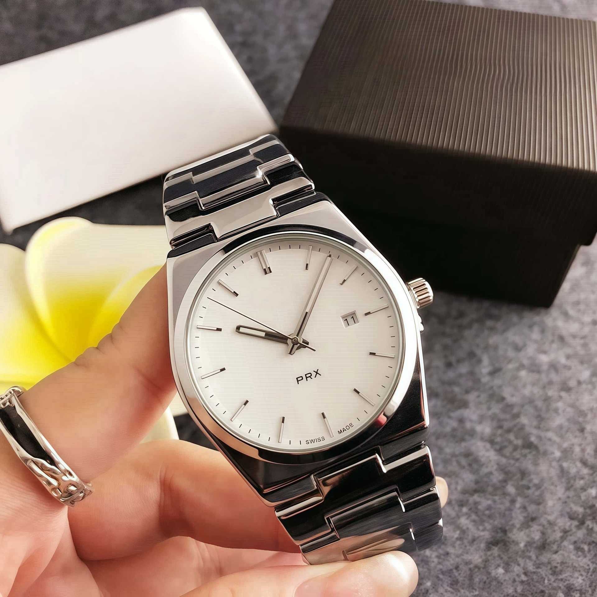 high quality three-pin day brand calendar luminous steel band watch wholesale AliExpress wish men's automatic mechanical watch