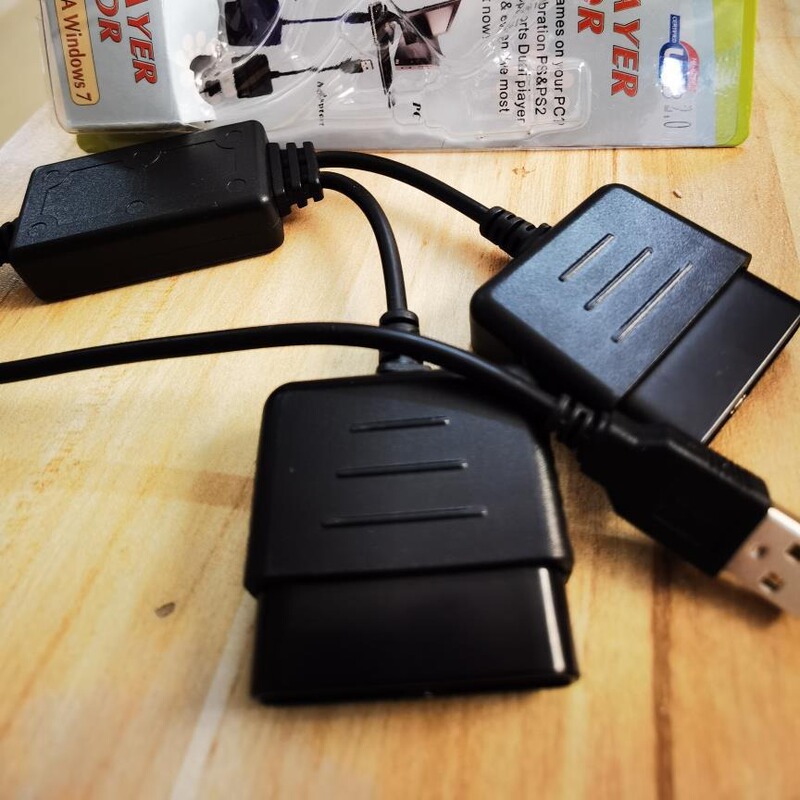 PS2 handle to PC computer USB adapter PS2 handle to PS3 conversion line