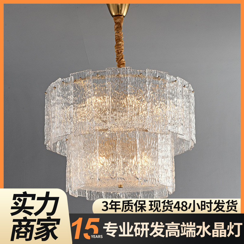 全铜轻奢卧室主灯高级感台灯 全铜氛围感床头壁灯天花板卧室吊灯