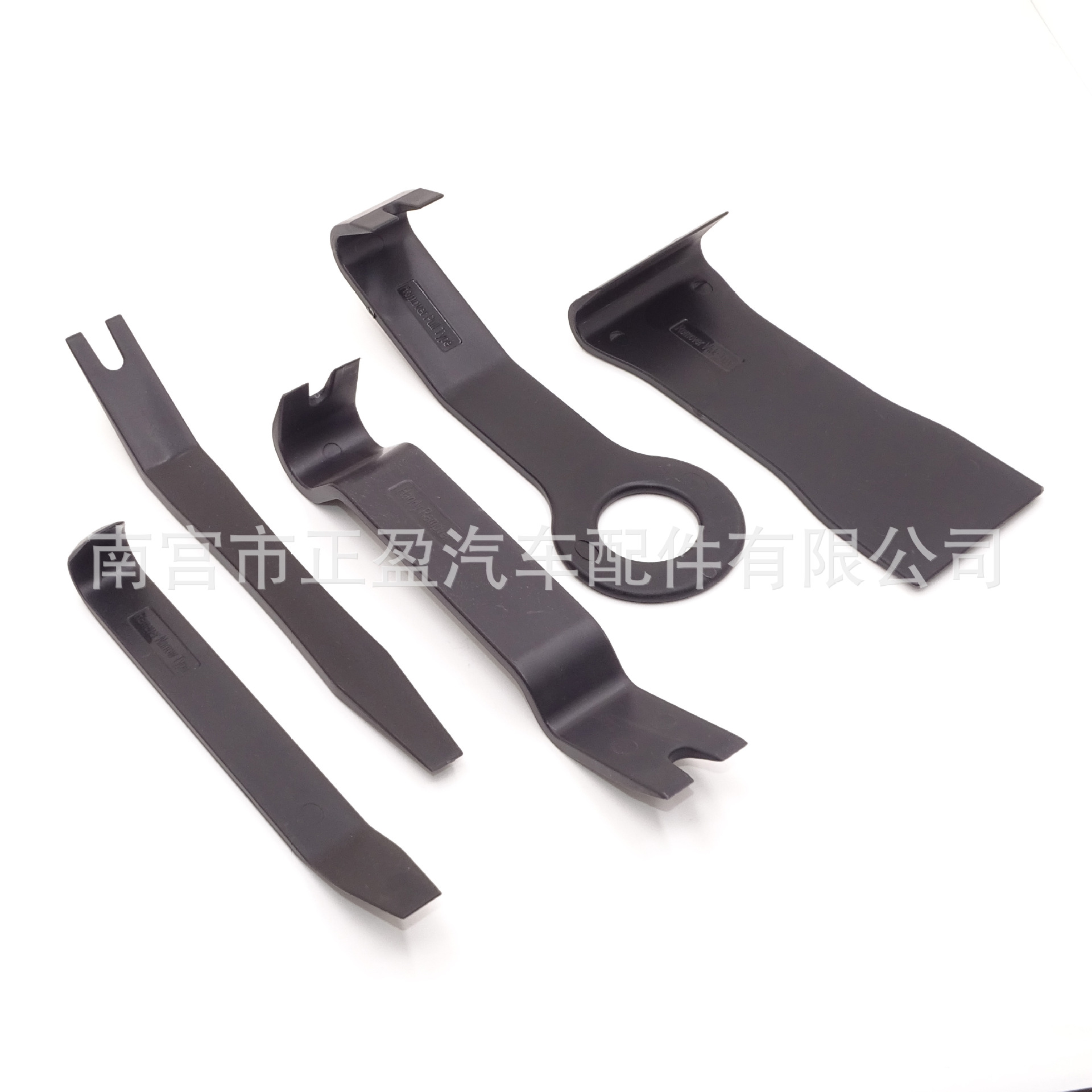 1 6PCS Car Interior Trim Pry Bar Modification Tool Sound Insulation (Repair kit) - black