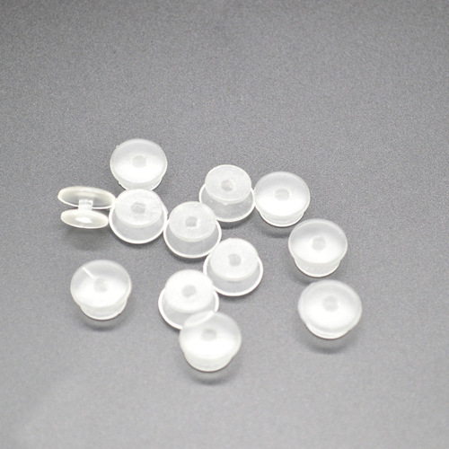 PVC soft rubber shoe clips, hole shoe clips, transparent clips, shoe flower bottom clips, garden shoe clips, W-shaped shoe flower bottom base
