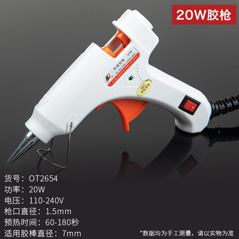 Cavewell pistola de adhesivos de fusión en caliente industrial de alta potencia profesional con descarga automática eléctrica de adhesivos para ajustar la temperatura a mano