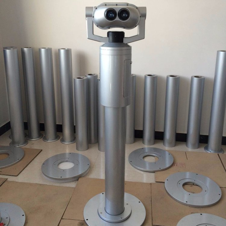 Telescopio de barrido de códigos de binoculares compartido en el lugar escénico para ver el campo de visión de gran beneficio estable