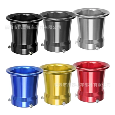 50mm motosiklet CNC kollektoru BIG bell ağızlı hava filtri PWK PE PWLVM karbürator üçün